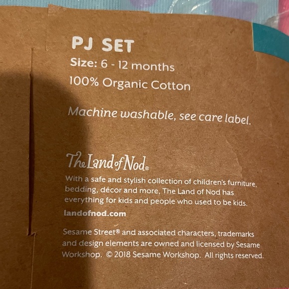 NWT Sesame Street for Nod Abby Cadabby pajama set - Picture 4 of 4